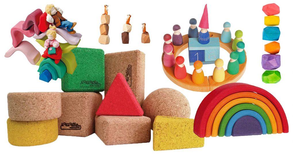Waldorf-Spielsachen für Kleinkinder